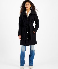 Michael Kors Women's Belted Coat, Created For Macy's