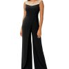 Adrianna Papell Women's Embellished Overlay Jumpsuit