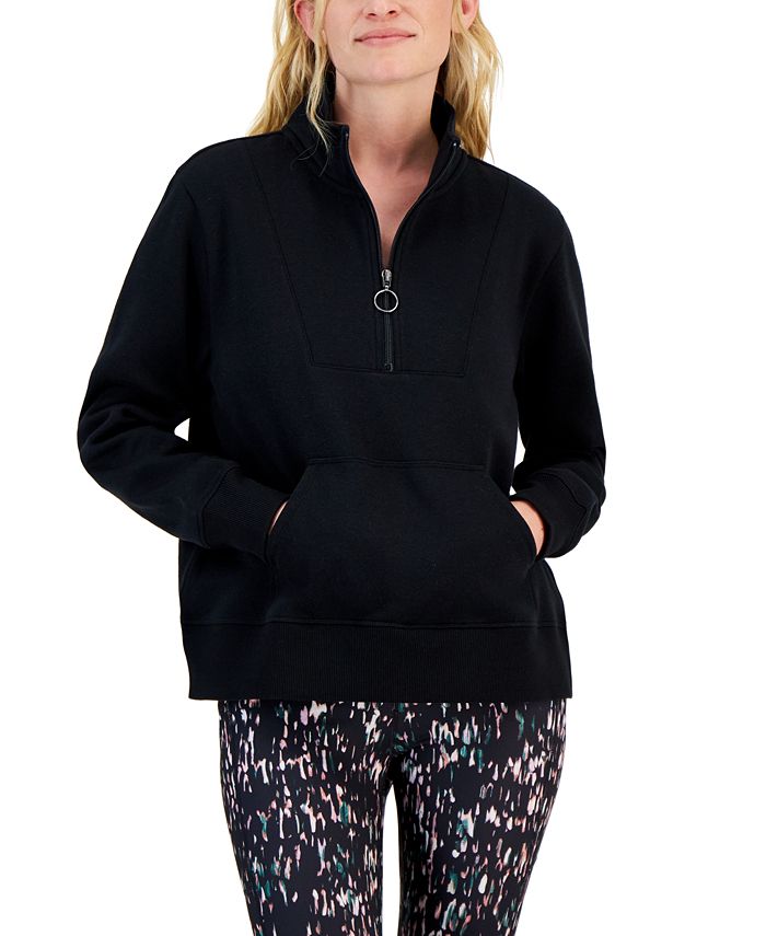 Plus Size Mock-Neck Long-Sleeve Fleece Sweatshirt, Created For Macy's ID Ideology Plus Size Mock-Neck Long-Sleeve Fleece Sweatshirt, Created For Macy's -CeCe cloth-shop