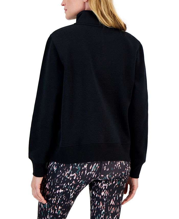 Plus Size Mock-Neck Long-Sleeve Fleece Sweatshirt, Created For Macy's ID Ideology Plus Size Mock-Neck Long-Sleeve Fleece Sweatshirt, Created For Macy's -CeCe cloth-shop