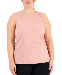 ID Ideology Plus Size Keyhole-Back Tank Top, Created For Macy's -CeCe cloth-shop 22905526 fpx