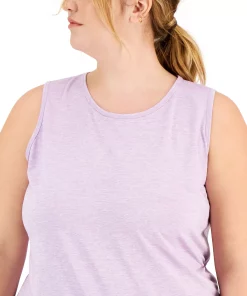 ID Ideology Plus Size Keyhole-Back Tank Top, Created For Macy's -CeCe cloth-shop 22905529 fpx