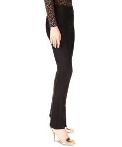 Michael Kors Women's Seamed Split-Hem Leggings 11 Michael Kors Women's Seamed Split-Hem Leggings -CeCe cloth-shop 22908655 fpx