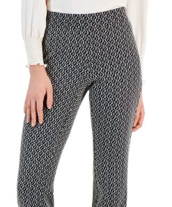 Anne Klein Women's Jacquard-Knit Bootcut Pants -CeCe cloth-shop 22909233 fpx