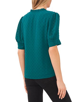 otton Clip-Dot Bow Top CeCe Otton Clip-Dot Bow Top -CeCe cloth-shop