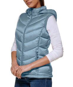 Charter Club Women's Packable Hooded Puffer Vest, Created For Macy's -CeCe cloth-shop 22946563 fpx