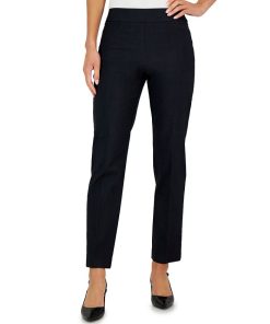 JM Collection Women's Waverly High-Rise Straight-Leg Pants, Created For Macy's