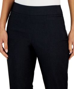 JM Collection Women's Waverly High-Rise Straight-Leg Pants, Created For Macy's -CeCe cloth-shop 22967480 fpx