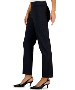 JM Collection Women's Waverly High-Rise Straight-Leg Pants, Created For Macy's -CeCe cloth-shop 22967481 fpx
