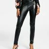 INC International Concepts Women's Mixed-Media High-Rise Pants, Created For Macy's