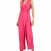INC International Concepts Women's Surplice-Neck Tie-Waist Jumpsuit, Created For Macy's