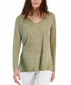 INC International Concepts Women's Burnout Long-Sleeve Tunic, Created For Macy's