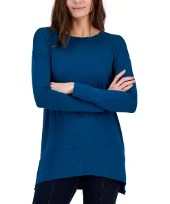 INC International Concepts Women's Side-Vent Tunic, Created For Macy's -CeCe cloth-shop 22986973 fpx