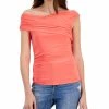 INC International Concepts Women's Ruched One-Shoulder Top, Created For Macy's