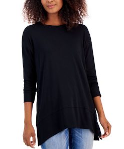 INC International Concepts Women's Side-Vent Tunic, Created For Macy's