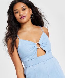 Bar III Women's Sleeveless Wide-Leg Jumpsuit, Created For Macy's -CeCe cloth-shop 22997818 fpx