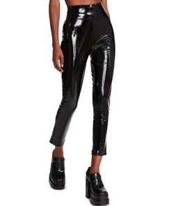 Steve Madden Women's Eden High Rise Pull-On Leggings -CeCe cloth-shop 23022008 fpx
