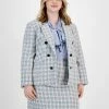 Bar III Plus Size Faux Double Breasted Blazer, Created For Macy's
