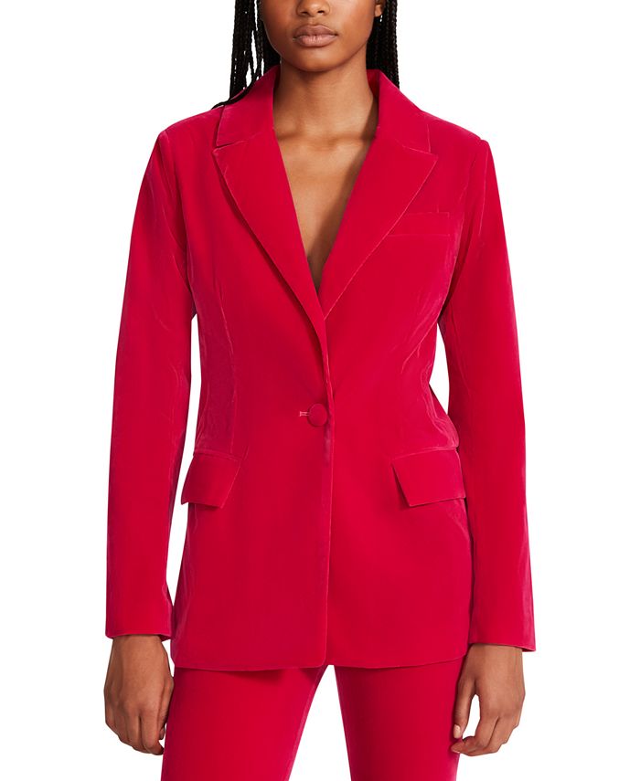 Women's Steve Madden Notched-Collar Harlow Blazer Women's Steve Madden Notched-Collar Harlow Blazer -CeCe cloth-shop