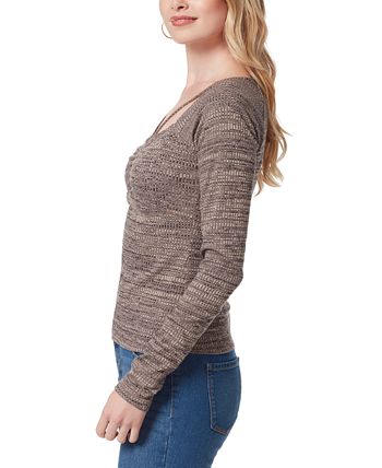 Jessica Simpson Women's Inara Knit Sweetheart-Neckline Top 3 Jessica Simpson Women's Inara Knit Sweetheart-Neckline Top - Image 3