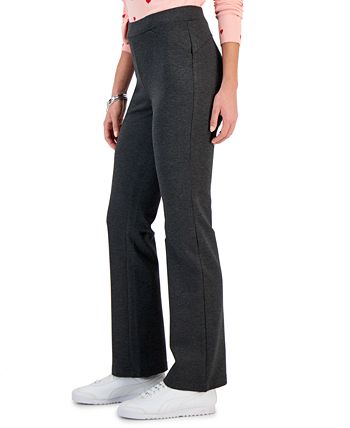 Women's Ponté-Knit Boot-Cut Pants, Created For Macy's Style & Co Women's Ponté-Knit Boot-Cut Pants, Created For Macy's -CeCe cloth-shop