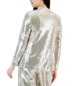 Alternative view of Anne Klein Women's Shawl-Collar Open-Front Sequin Blazer