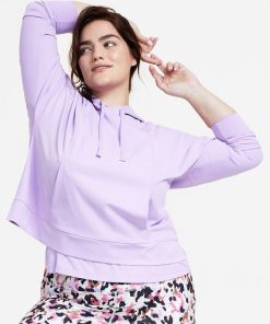 ID Ideology Plus Size Techy Drawstring-Hood Hoodie