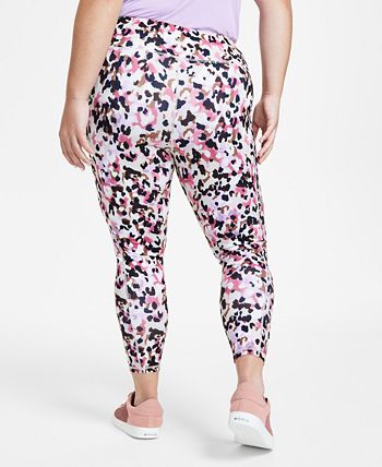 Plus Size Cheetah Splash 7/8 Leggings, Created For Macy's ID Ideology Plus Size Cheetah Splash 7/8 Leggings, Created For Macy's -CeCe cloth-shop