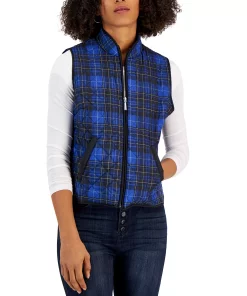 Karen Scott Women's Good Morning Sleeveless Puffer Vest, Created For Macy's 2 Karen Scott Women's Good Morning Sleeveless Puffer Vest, Created For Macy's -CeCe cloth-shop 23137071 fpx