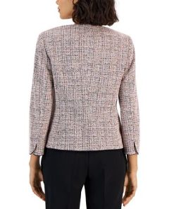 Alternative view of Anne Klein Women's Stretch Jacquard Tweed Cardigan Jacket