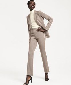 Anne Klein Women's Chevron Pull-On Bootcut Pants -CeCe cloth-shop 23151454 fpx