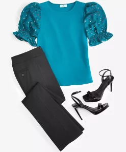 CeCe Slim Bootcut Pants 7 CeCe Slim Bootcut Pants -CeCe cloth-shop 23158687 fpx 1