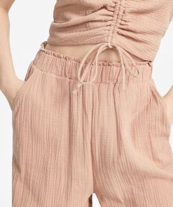 And Now This Women's Textured High-Rise Pull-On Pants -CeCe cloth-shop 23166670 fpx