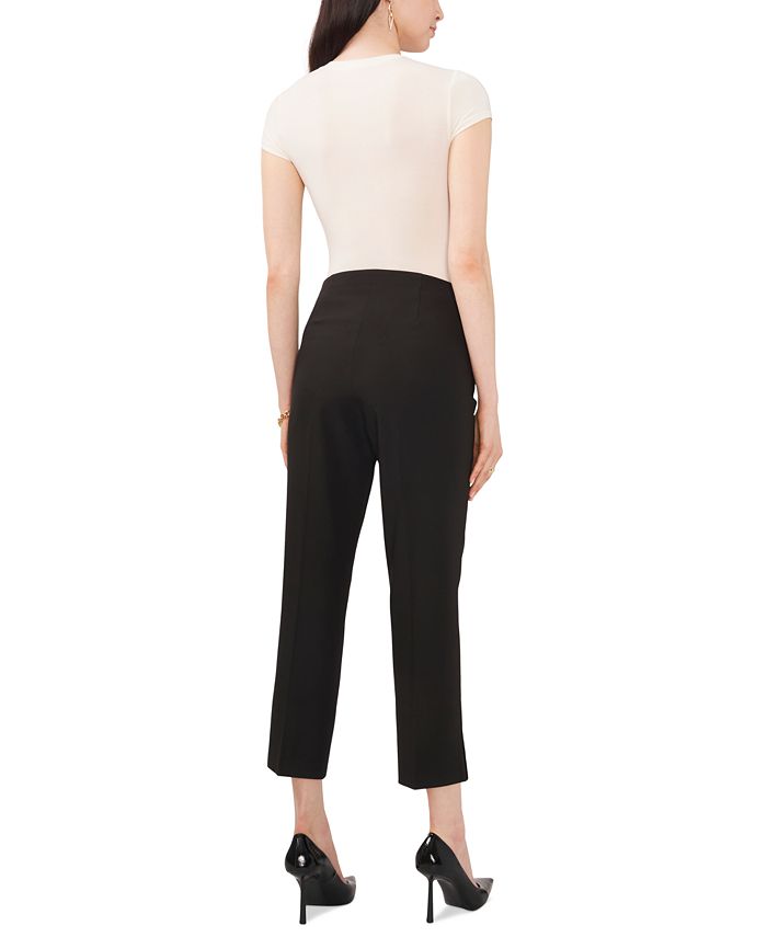 Women's Slim Flared-Leg Cropped Pants Vince Camuto Women's Slim Flared-Leg Cropped Pants -CeCe cloth-shop