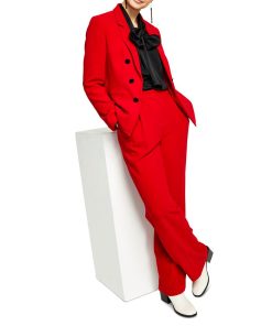 Bar III Women's Textured Crepe Faux Double-Breasted Jacket, Created For Macy's -CeCe cloth-shop 23186952 fpx