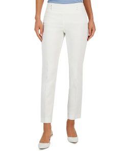 JM Collection Studded Pull-On Tummy Control Pants, Regular And Short Lengths, Created For Macy's