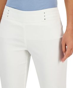 JM Collection Studded Pull-On Tummy Control Pants, Regular And Short Lengths, Created For Macy's -CeCe cloth-shop 23248056 fpx
