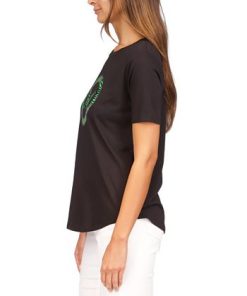 Michael Kors Women's Printed Charm-Logo T-Shirt -CeCe cloth-shop 23261775 fpx
