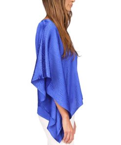 Michael Kors Women's Jacquard Handkerchief-Hem Top -CeCe cloth-shop 23261868 fpx