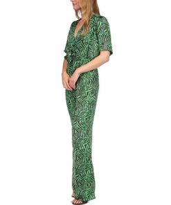 Michael Kors Women's Zebra-Print Tie Jumpsuit 2 Michael Kors Women's Zebra-Print Tie Jumpsuit -CeCe cloth-shop 23261878 fpx
