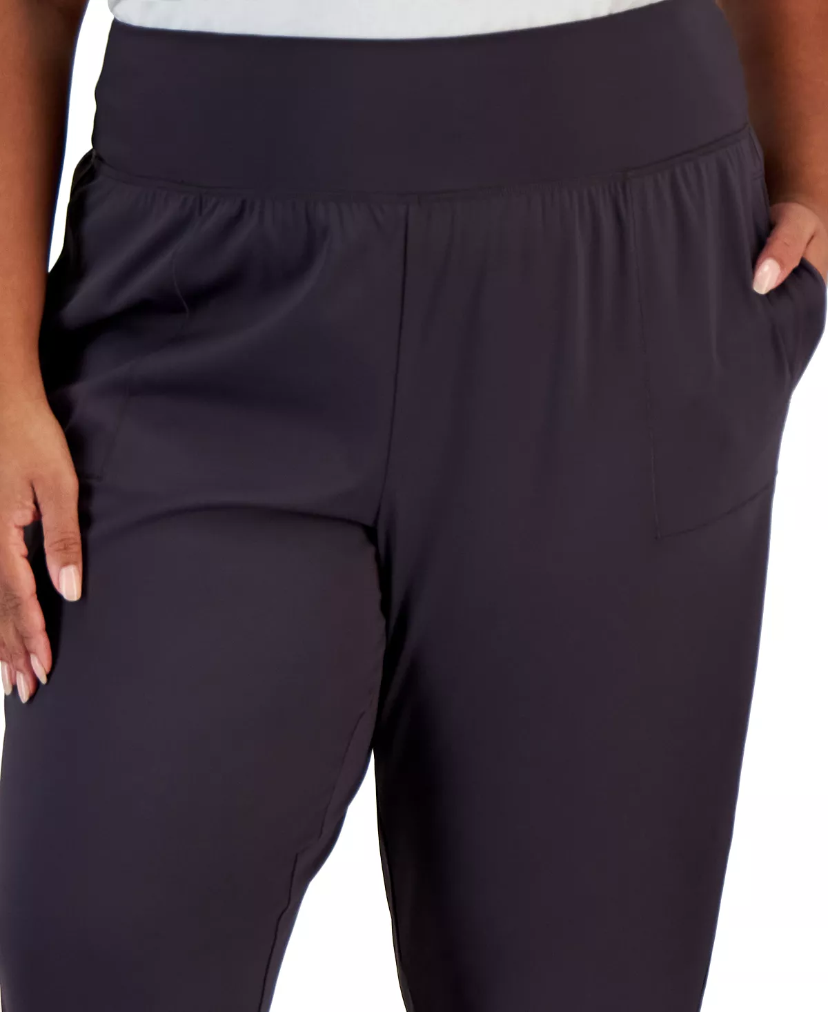 Plus Size Jogger Pants, Created For Macy's ID Ideology Plus Size Jogger Pants, Created For Macy's -CeCe cloth-shop