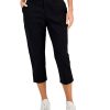 Style & Co Women's Mid Rise Comfort Waist Capri Pants, Created For Macy's