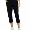 Style & Co Women's Mid Rise Comfort Waist Capri Pants, Created For Macy's