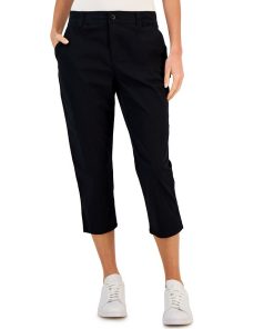 Style & Co Women's Mid Rise Comfort Waist Capri Pants, Created For Macy's