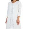Kasper Women's Collarless Scallop-Trim Open-Front Jacket Topper