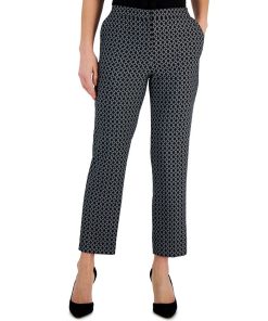 Kasper Women's Printed Ankle Pants