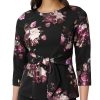 Adrianna Papell Women's Floral-Print 3/4-Sleeve Top