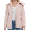 Michael Kors Women's Petite Hooded Anorak Raincoat