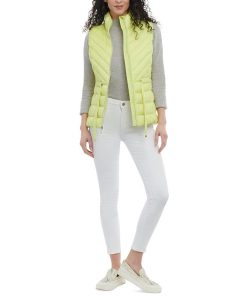 Michael Kors Women's Packable Belted Puffer Vest