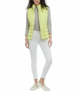 Michael Kors Women's Packable Belted Puffer Vest